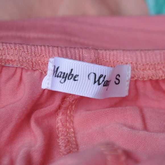 2/$10 Maybe Wang Size Small Pink Spaghetti Strap Top BUNDLE ONLY - Picture 4 of 4